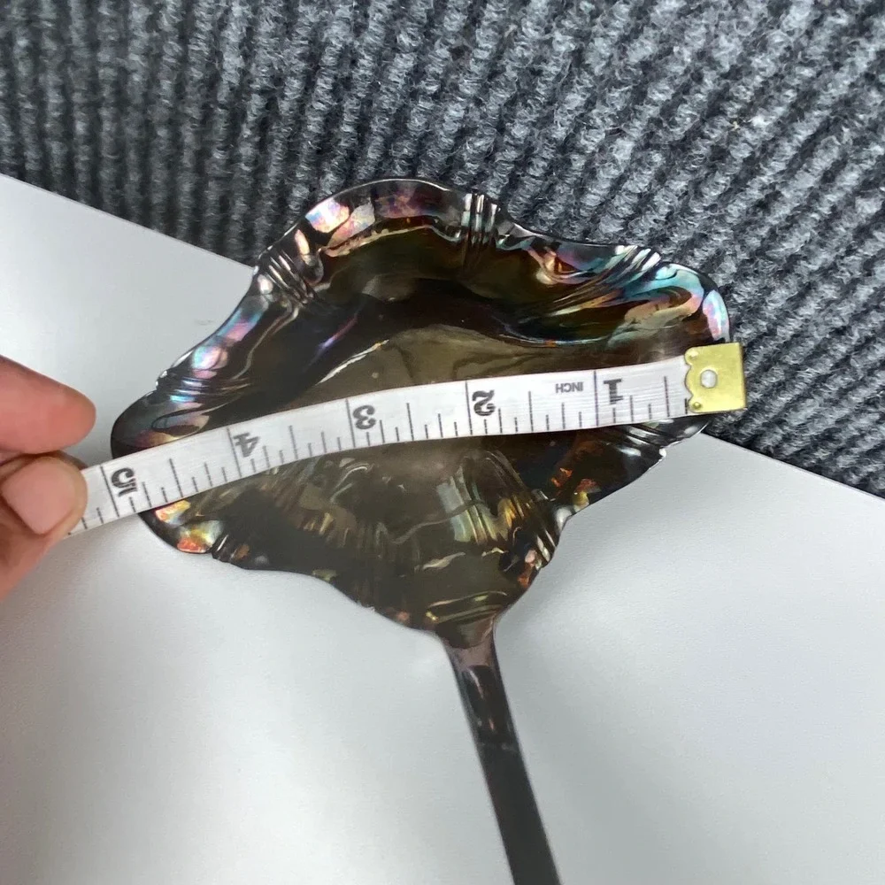 Web Sterling Handle Sheffield England EPNS A1 Silver Plate Ladle with Box 13.5in